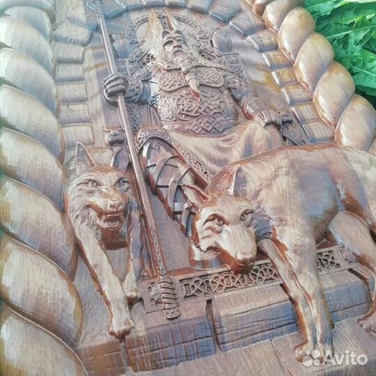 Картина резная кедр