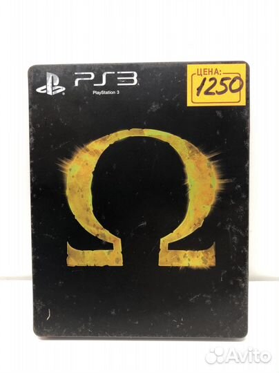 Диск Steelbook God of war кат B на PS3
