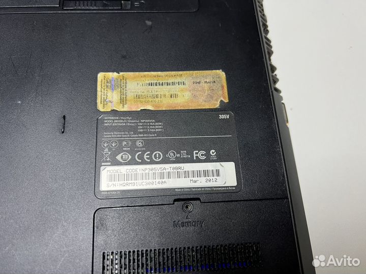 Ноутбук Samsung A8 (4х2.6) 8gb 750gb SSD Гарантия