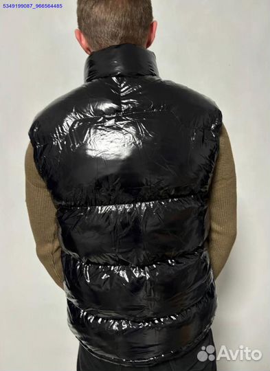 Polo Ralph Lauren: жилетка с зеркальным блеском