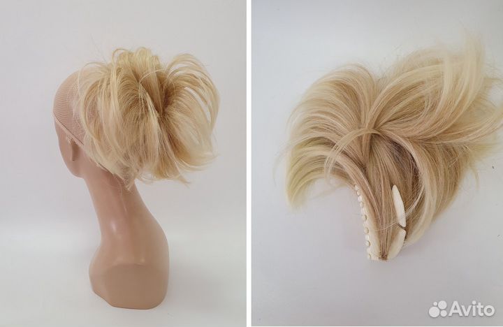 Шиньон на крабе Iva. Цвет разный. Доставка