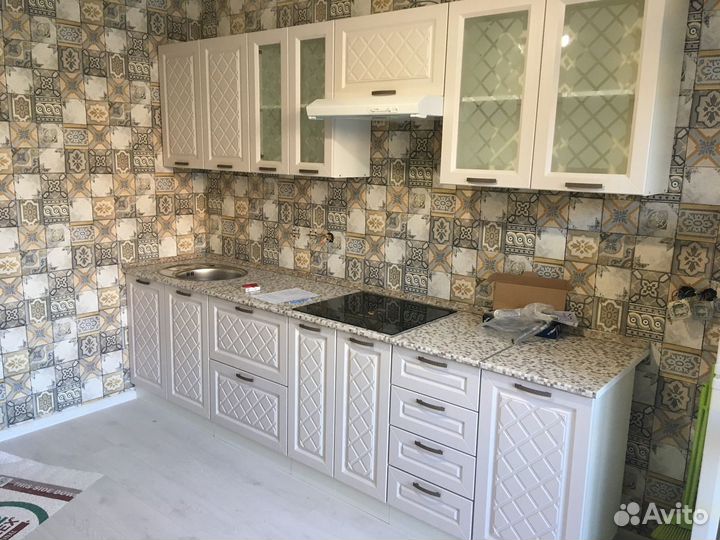 Кухня модульная Агава мдф (угловая 4.7м)