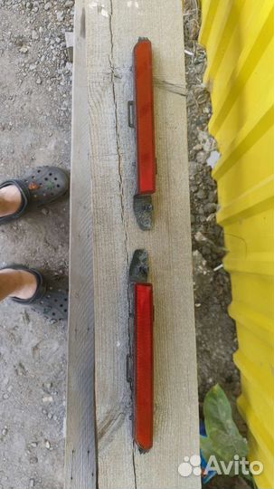 Катафоты заднего бампера chevrolet orlando