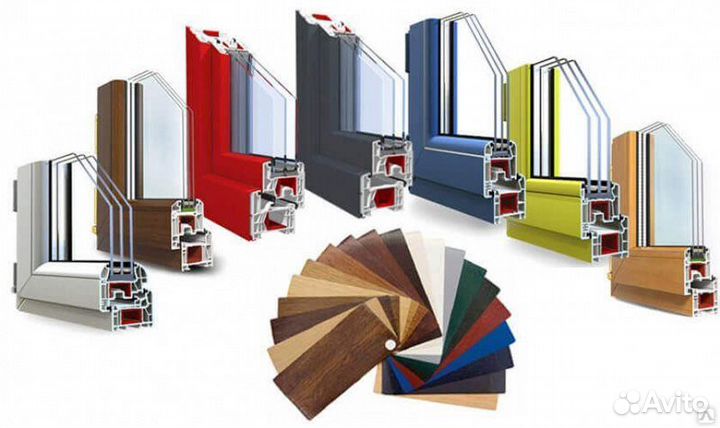 Пвх профиль оконный