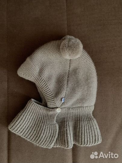 Шапка шлем журавлик