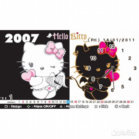 Hello Kitty Puzzle Party PSP, английская версия