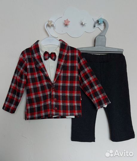 Классический детский костюм, 12-18 мес
