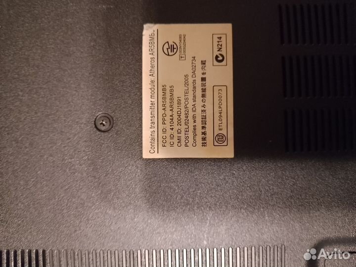 Ноутбук acer aspire 5100 series