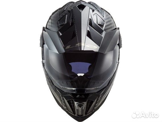 Off road шлем LS2 MX701 C explorer solid carbon