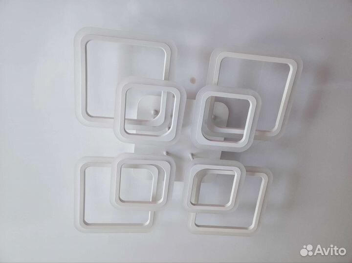 Люстра потолочная светодиодная с пультом бу