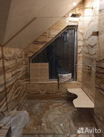 Стеклянная перегородка