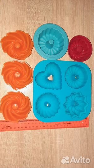 Формы силиконовые для кексов