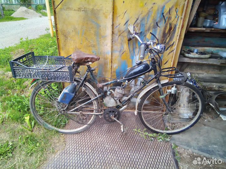 Велосипед с двигателем