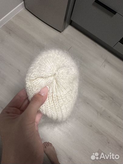 Шапка вязаная ручная работа
