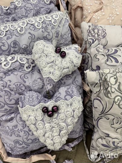 Бортики в детскую кроватку