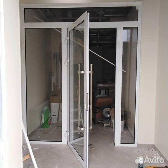 Алюминиевые двери