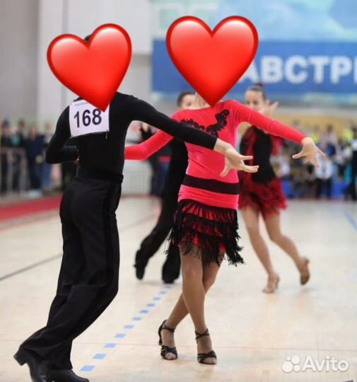 Платье латина для спортивно-бальных танцев