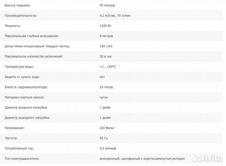 Нoвые Насосная станция Вихрь асв-1200/24Ч