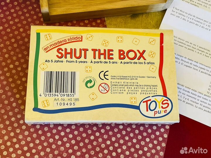 Игра головоломка goki Германия новая