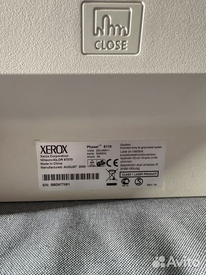 Цветной принтер Xerox