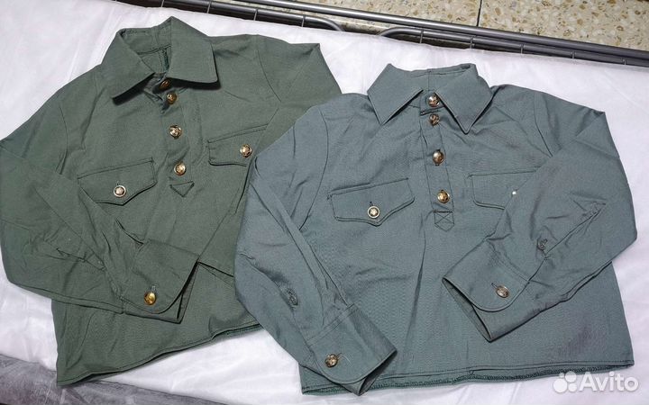 Рубашка военная детская