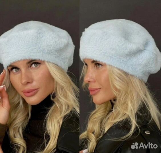 Берет женский зимний новый