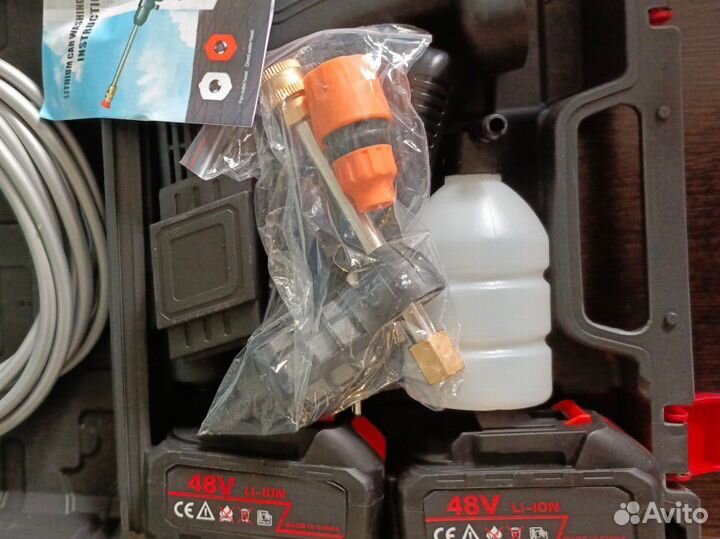 Автомойка высокого давления аккумуляторная в налич