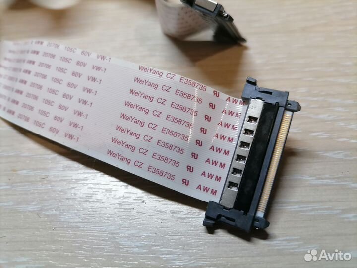 Шлейф lvds 16WL-K400-4K0000