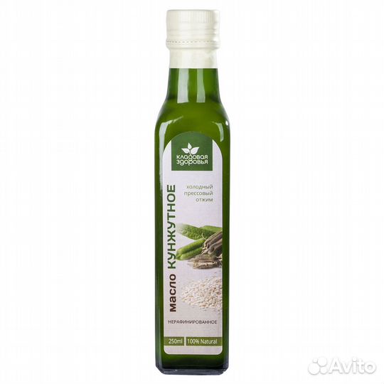 Масло кунжутное Кладовая здоровья 250 мл