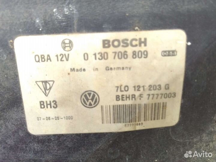 Вентиляторы audi q7 4,2бензин