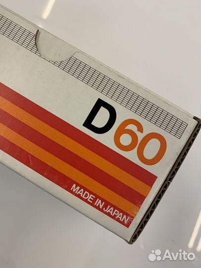 Аудиокассеты TDK D 60. блок. japan. 1982 год