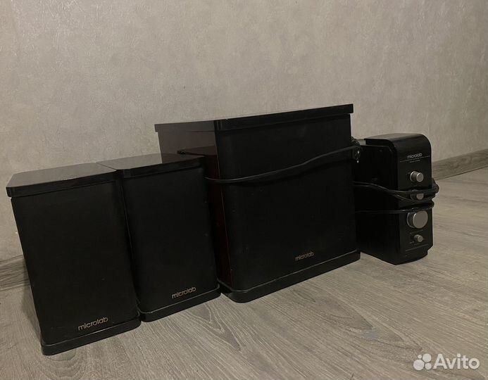 Колонки и самбуферы бу