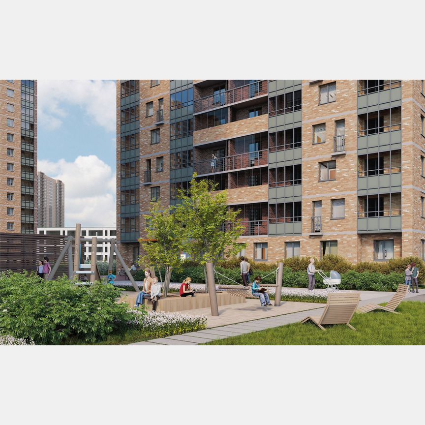 2-к. квартира, 55,3 м², 23/27 эт.