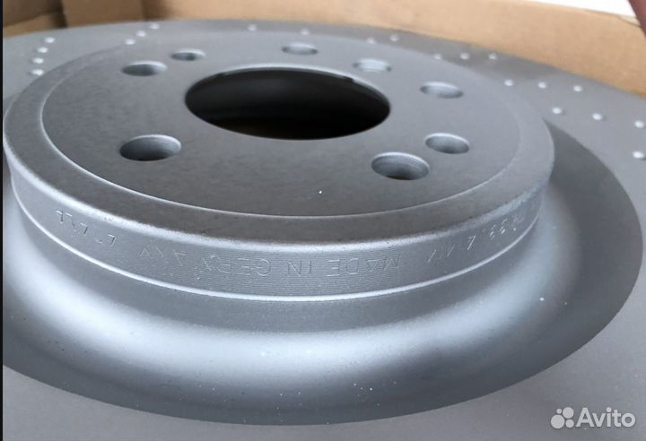 Тормозной диск Mercedes 166 GL GLE ML Zimmermann