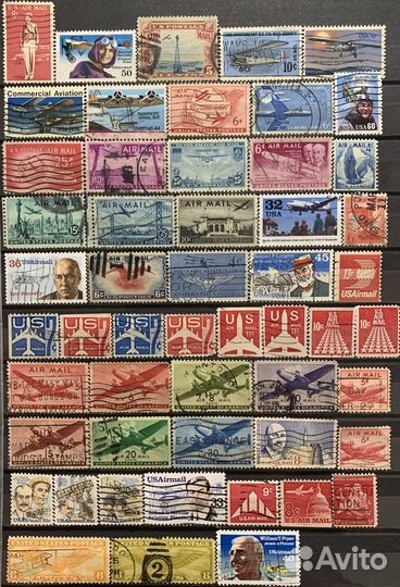 Почтовые марки США (USA) ч.2