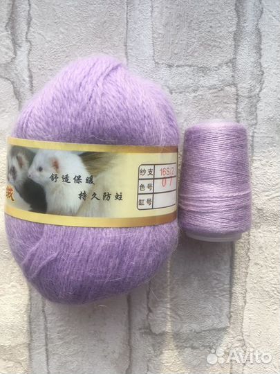 Пряжа пух норки Mink Wool