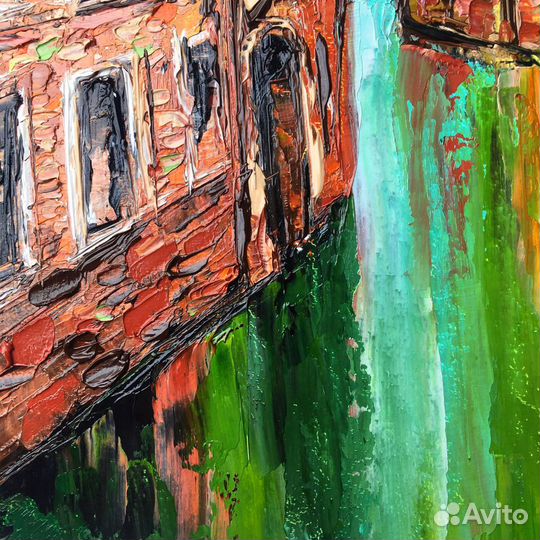 Картина масло холст пейзаж море заказ