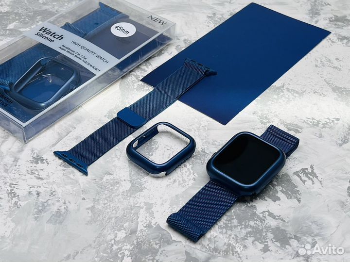 Набор чехол+браслет для apple watch