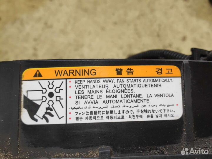 Вентилятор кондиционера Hyndai Santa Fe classic