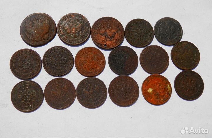 Царская медь 1.2.3.5копейки