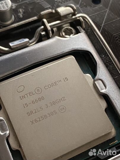 Материнская плата asus B 150M-C + i5 6600