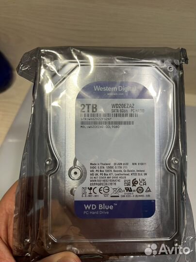 Жесткий диск Western Digital WD Blue 2 тб