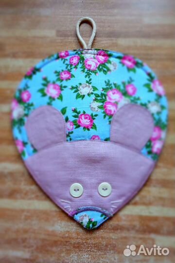 Прихватка, сувенир Мышонок