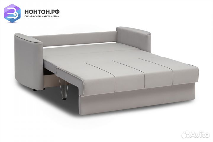 Диван еврокнижка Колибри серый