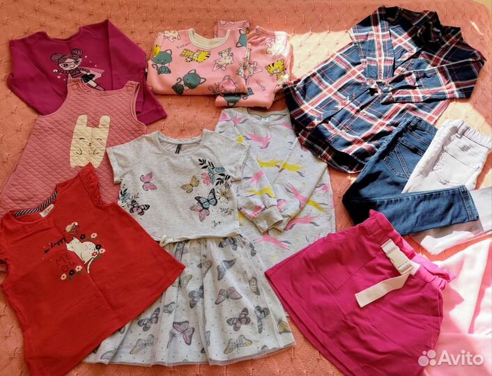 Одежда для девочки шести лет р. 122