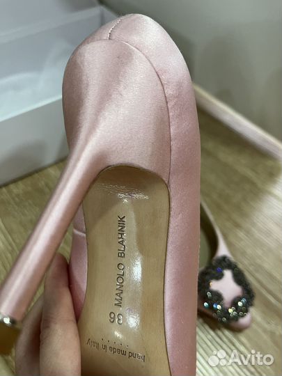 Туфли на каблуке Manolo Blahnik