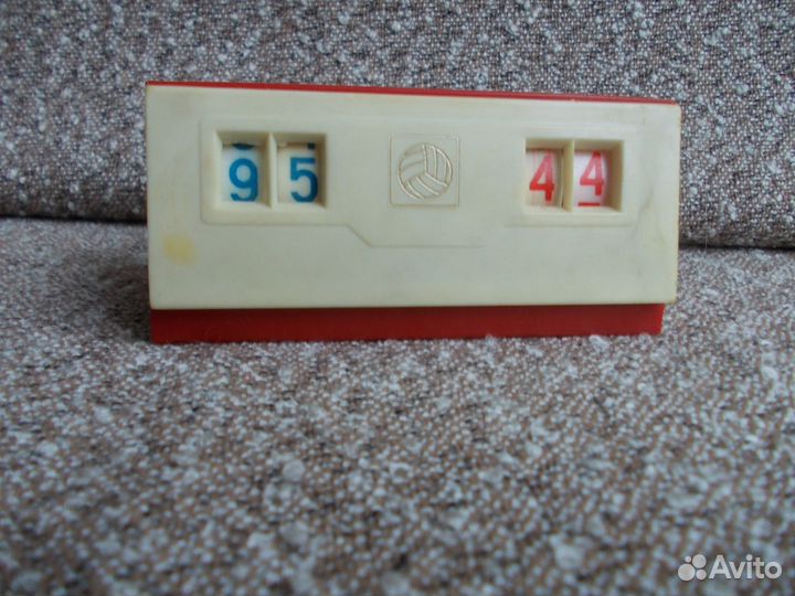 Игрушка СССР. Счетчик забитых голов