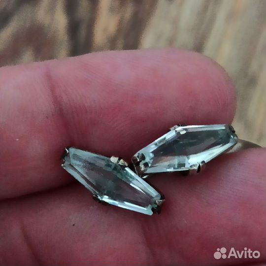 Запонки серебро 875 СССР