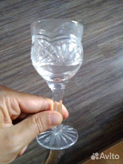 Хрустальные фужеры СССР наборы новые в упаковке