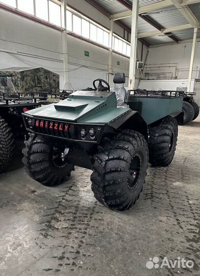 Квадроцикл переломка Grizzly (Снегоболотоход)